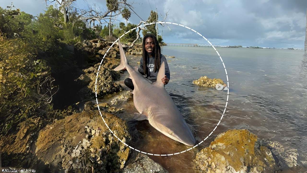 Guy Grabs Live Shark With Bare Hands, Internet Can't Get Enough